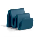 Tidningsställ i modern färgad polyeten tillverkad i Italien - Munoz Viadurini