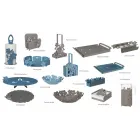 Köksrullehållare i modern design i järn tillverkad i Italien - Marken Viadurini