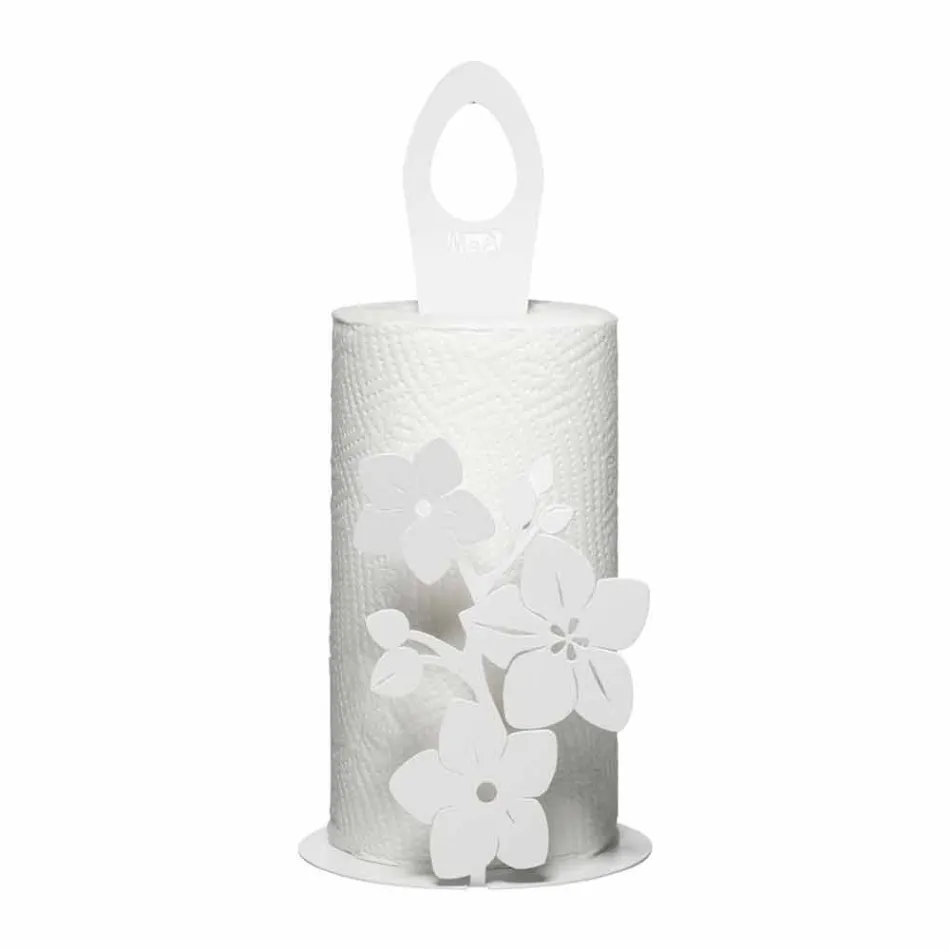 Köksrullehållare i modern design i järn tillverkad i Italien - Marken Viadurini