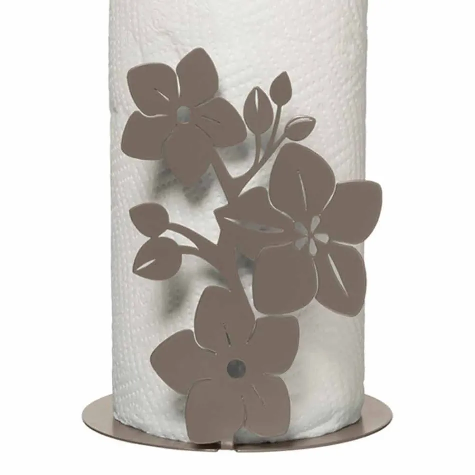 Köksrullehållare i modern design i järn tillverkad i Italien - Marken Viadurini