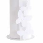 Moderna köksrullehållare i vitt, beige eller elfenben järn tillverkat i Italien - Leiden Viadurini