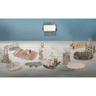 Designväggspappershållare i ädel järn tillverkad i Italien - Leiden Viadurini