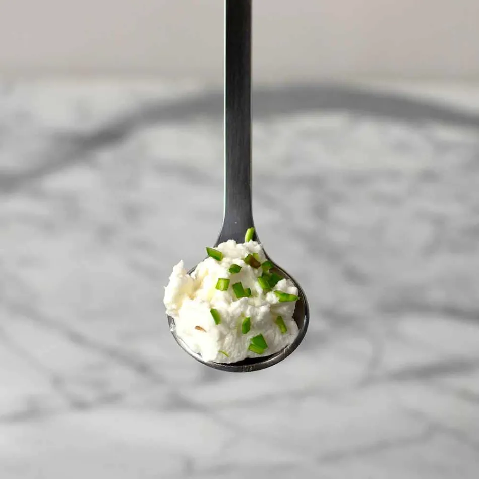 Bestick av rostfritt stål med ätpinnar i italiensk lyxdesign - Carronde Viadurini