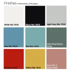 Trädgårdspuff stoppad och täckt av tyg tillverkad i Italien - smör Viadurini