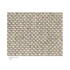 Trädgårdspuff stoppad och täckt av tyg tillverkad i Italien - smör Viadurini