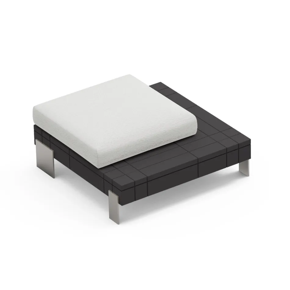 Vardagsrumspuff i polyeten i olika färger - Orbis Viadurini