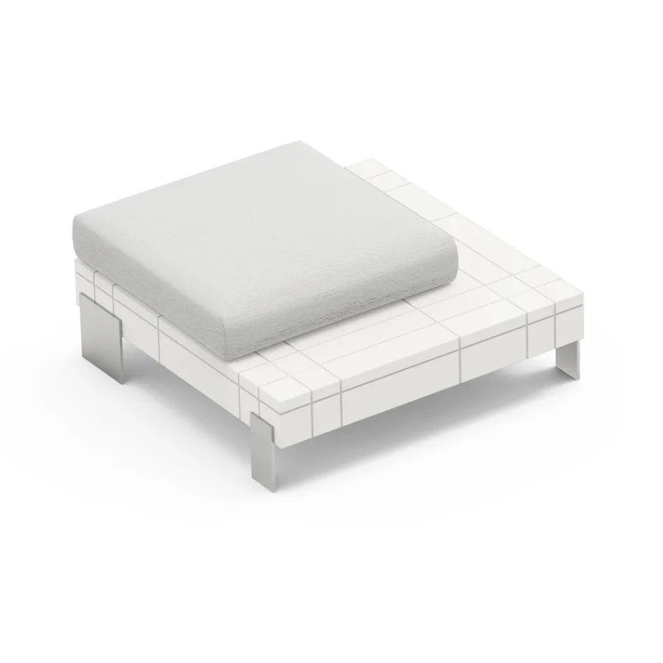 Vardagsrumspuff i polyeten i olika färger - Orbis Viadurini