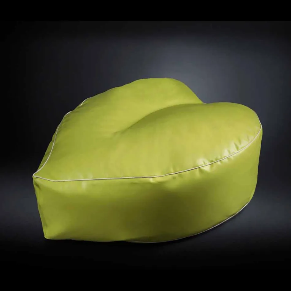 designen konstläder pouf nautiska interiör och exteriör Potus Viadurini