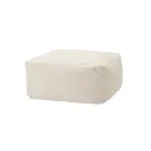 Mjuk rektangulär ottomansk puff för inomhus- och utomhusbruk i tyg - Naemi Viadurini