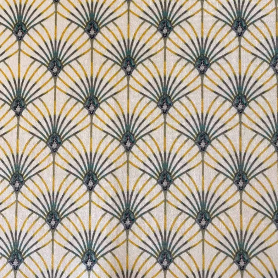 Mjuk rund vardagsrumspuff i färgad sammet 3 storlekar - Evelyne Viadurini