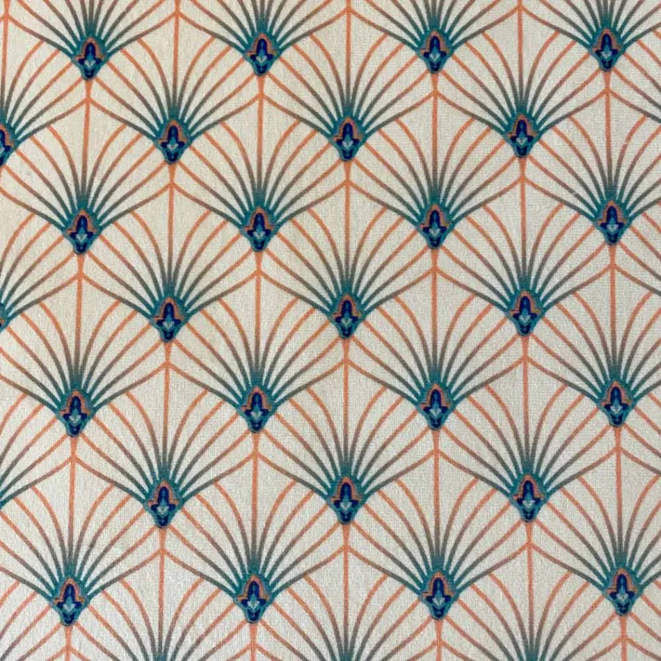 Mjuk rund vardagsrumspuff i färgad sammet 3 storlekar - Evelyne Viadurini