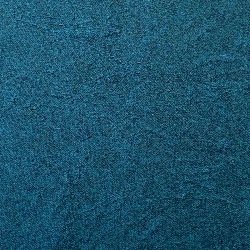 Mjuk rund vardagsrumspuff i färgad sammet 3 storlekar - Evelyne Viadurini