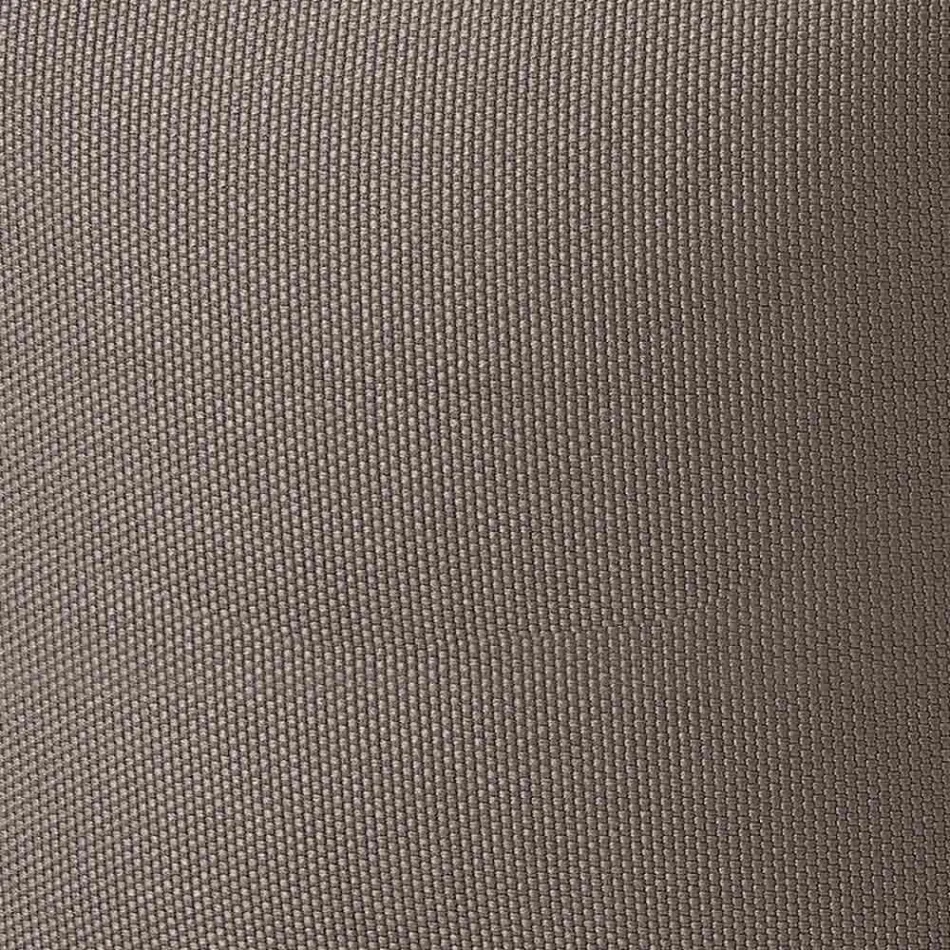 Mjuk rund puff för inomhus eller utomhus vardagsrum i färgat tyg - Naemi Viadurini