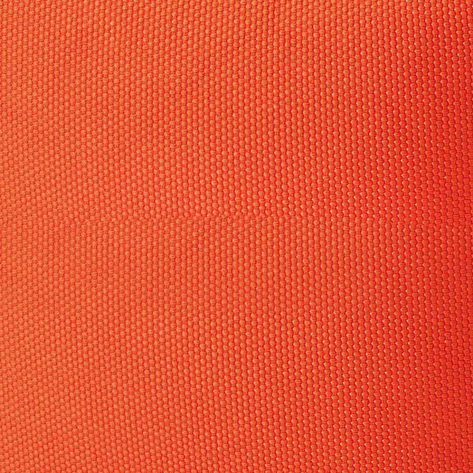 Mjuk rund puff för inomhus eller utomhus vardagsrum i färgat tyg - Naemi Viadurini