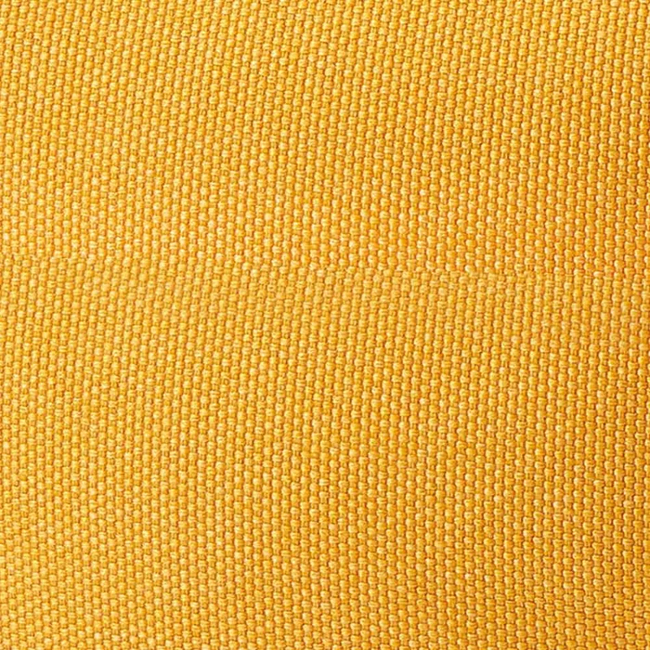 Mjuk rund puff för inomhus eller utomhus vardagsrum i färgat tyg - Naemi Viadurini