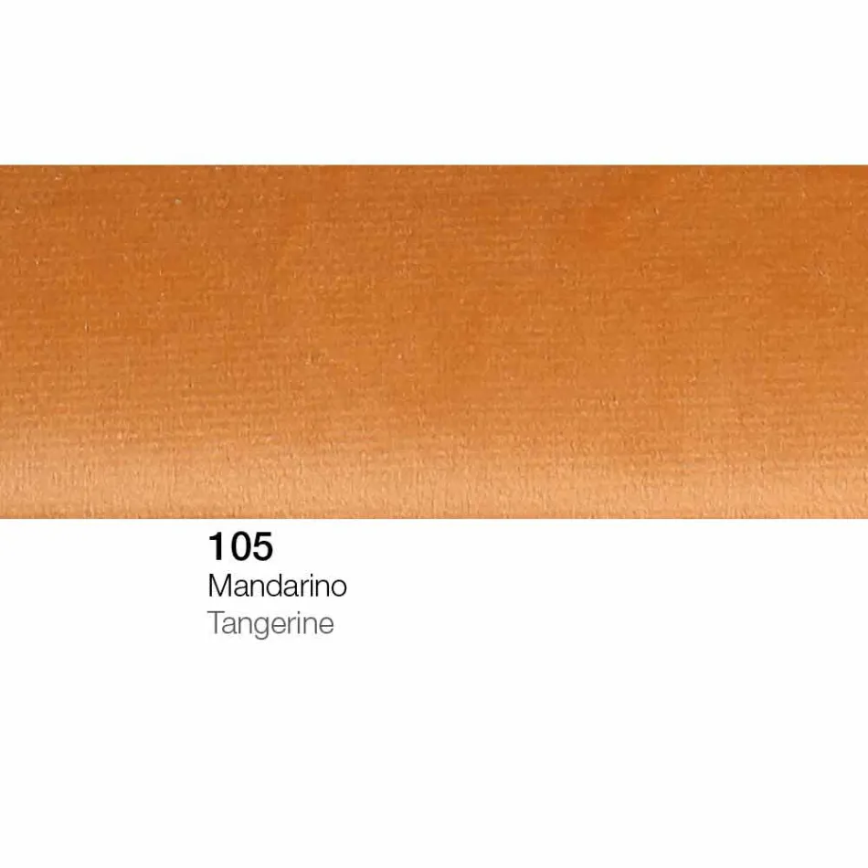 Rund fotstödspuff täckt i tyg tillverkad i Italien - Gigno Viadurini