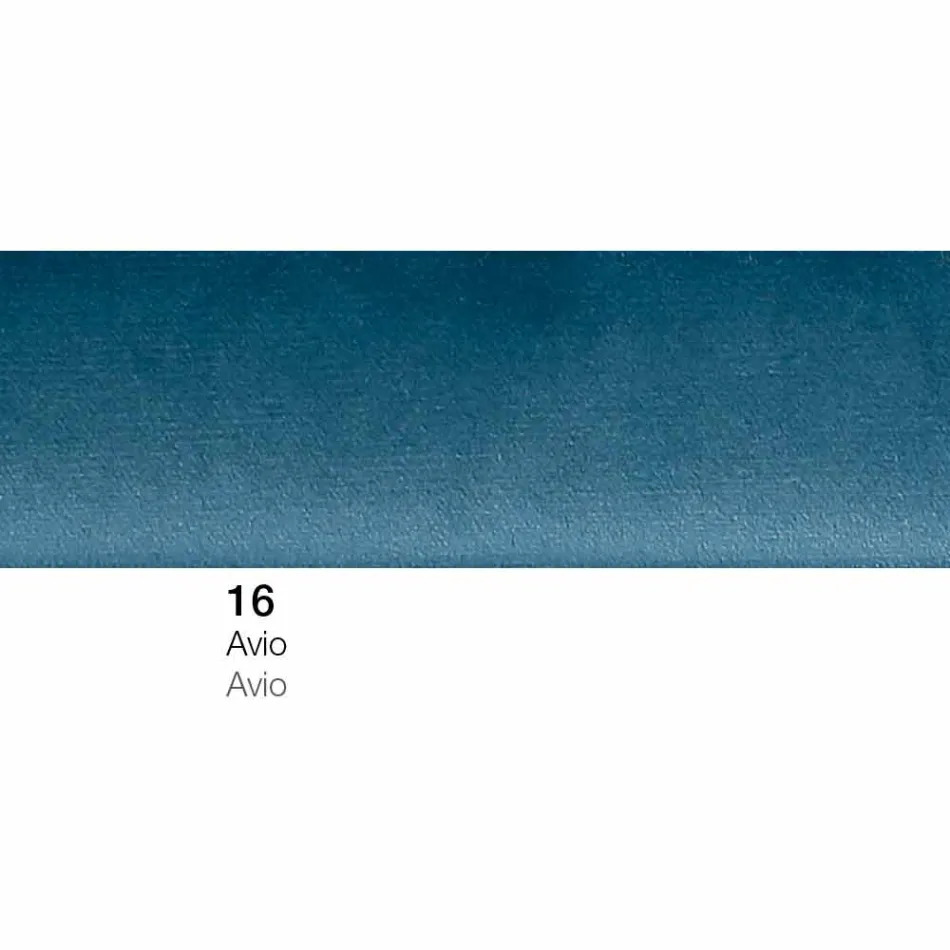 Rund fotstödspuff täckt i tyg tillverkad i Italien - Gigno Viadurini