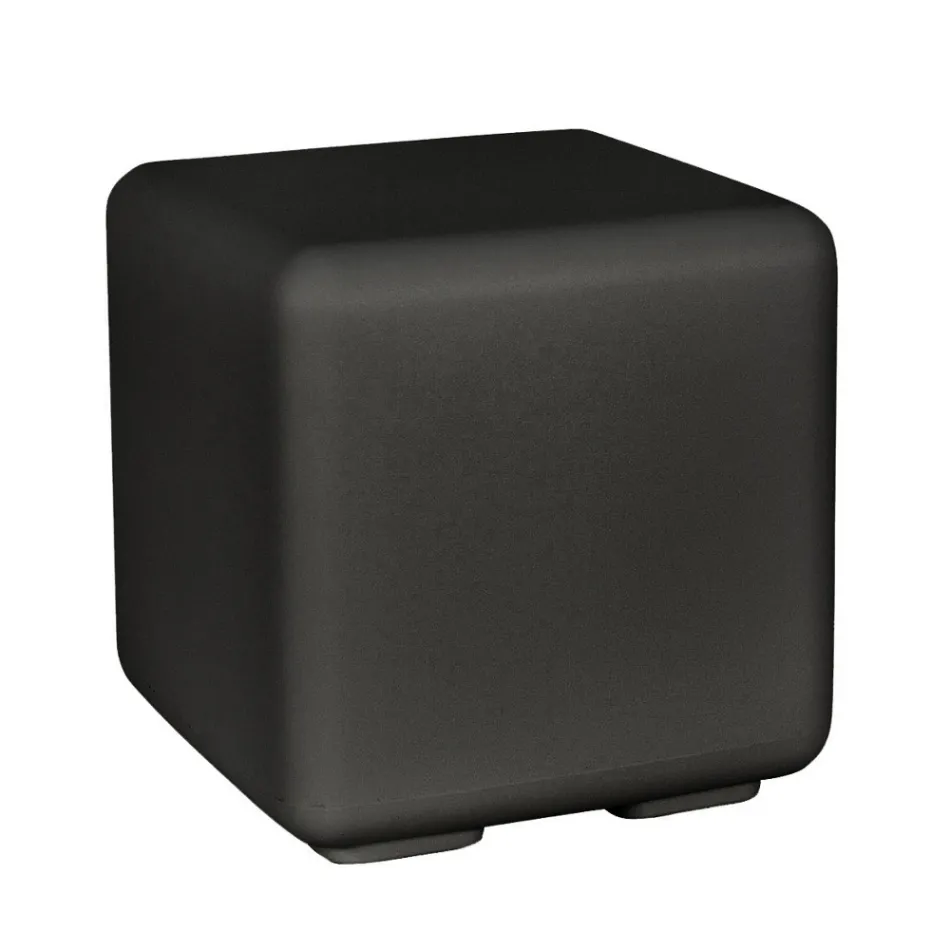 Puff Trädgårdssoffbord i färgad polyeten Made in Italy - Colores Viadurini