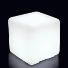 Puff Trädgårdssoffbord i färgad polyeten Made in Italy - Colores Viadurini