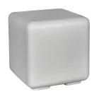 Puff Trädgårdssoffbord i färgad polyeten Made in Italy - Colores Viadurini