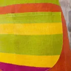 Precious Hand Painted Hamp Handmade Forkläde Tillverkad i Italien - Märken Viadurini