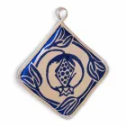 Grytor för italiensk konst i rent linne med handtryckt enda stycke - märken Viadurini