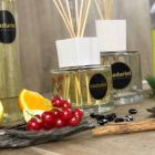 Amber Fragrance Home Air Freshener 2,5 Lt med pinnar - Romaeterna Viadurini