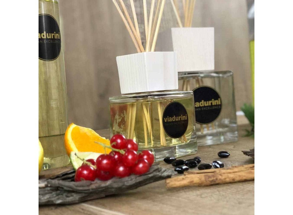 Amber Fragrance Home Air Freshener 2,5 Lt med pinnar - Romaeterna Viadurini