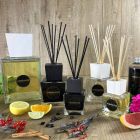 Amber Fragrance Home Air Freshener 500 ml med Sticks - Romaeterna Viadurini