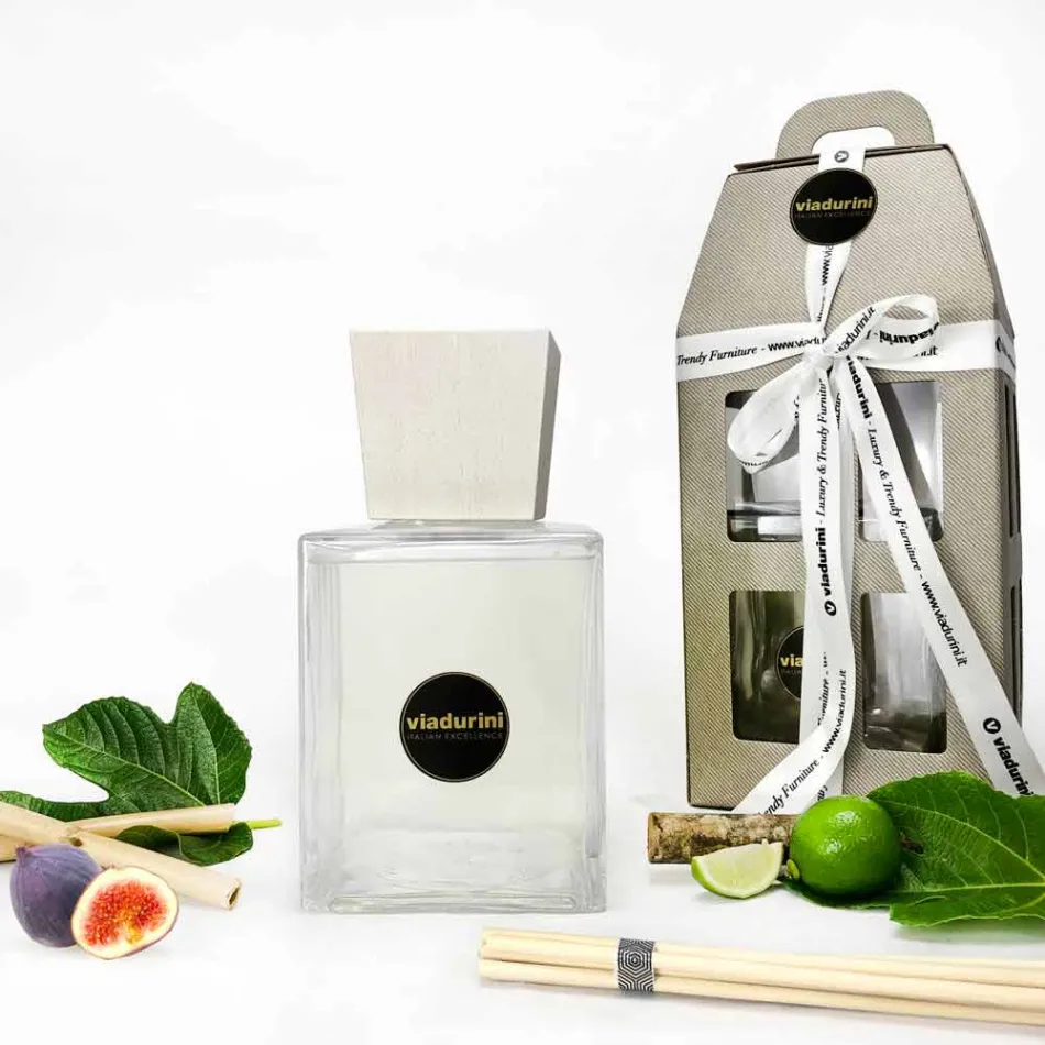 Bambu Lime Fragrance Home Air Freshener 2,5 Lt med pinnar - Ariadicapri Viadurini