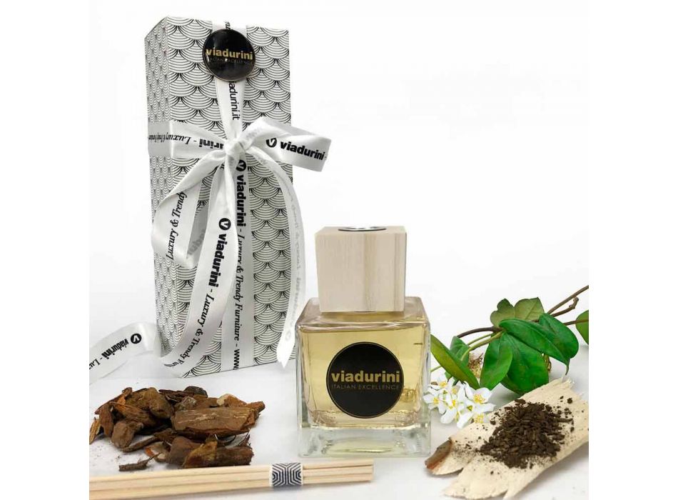 Ambient Fragrance Oud Wood 200 ml med Sticks - Ventodisardegna Viadurini