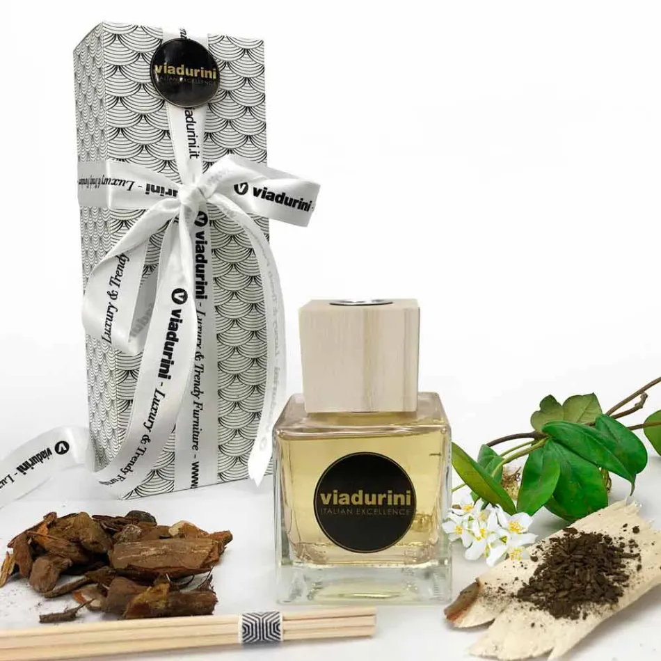 Ambient Fragrance Oud Wood 200 ml med Sticks - Ventodisardegna Viadurini