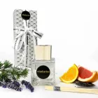 Vit linne hemdoft 200 ml med pinnar - Cuoredifirenze Viadurini