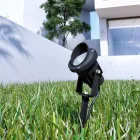 Projektor LED infälld spotlight i mattsvart aluminium 4 delar - Obrina Viadurini