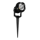 Projektor LED infälld spotlight i mattsvart aluminium 4 delar - Obrina Viadurini