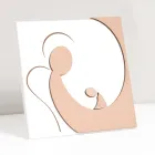 Liten bild föreställande moderns ängel lasergraverad Made in Italy - Augustina Viadurini