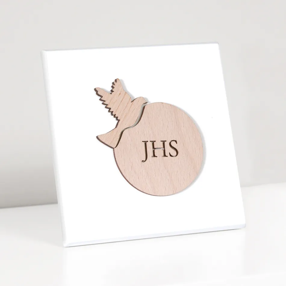 Lasergraverad bild som föreställer bekännelsen gjord i Italien - Jeremia Viadurini