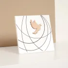 Lasergraverad bild föreställande helig konfirmation gjord i Italien - Mumbi Viadurini