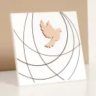 Lasergraverad bild föreställande helig konfirmation gjord i Italien - Mumbi Viadurini