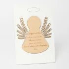 Liten bild föreställande en liten ängel med majsöron Tillverkad i Italien - Greta Viadurini