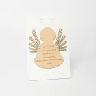 Liten bild föreställande en liten ängel med majsöron Tillverkad i Italien - Greta Viadurini