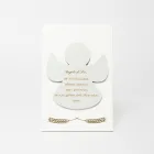 Lasergraverad bild av en välsignad ängel gjord i Italien - Alain Viadurini