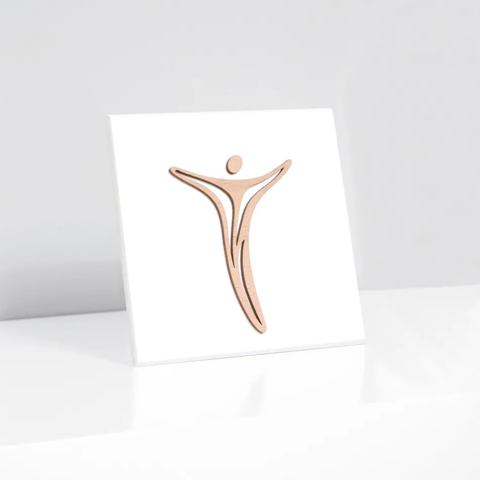 Bild gjord med lasergravyr av Jesus gjord i Italien - Kyla Viadurini