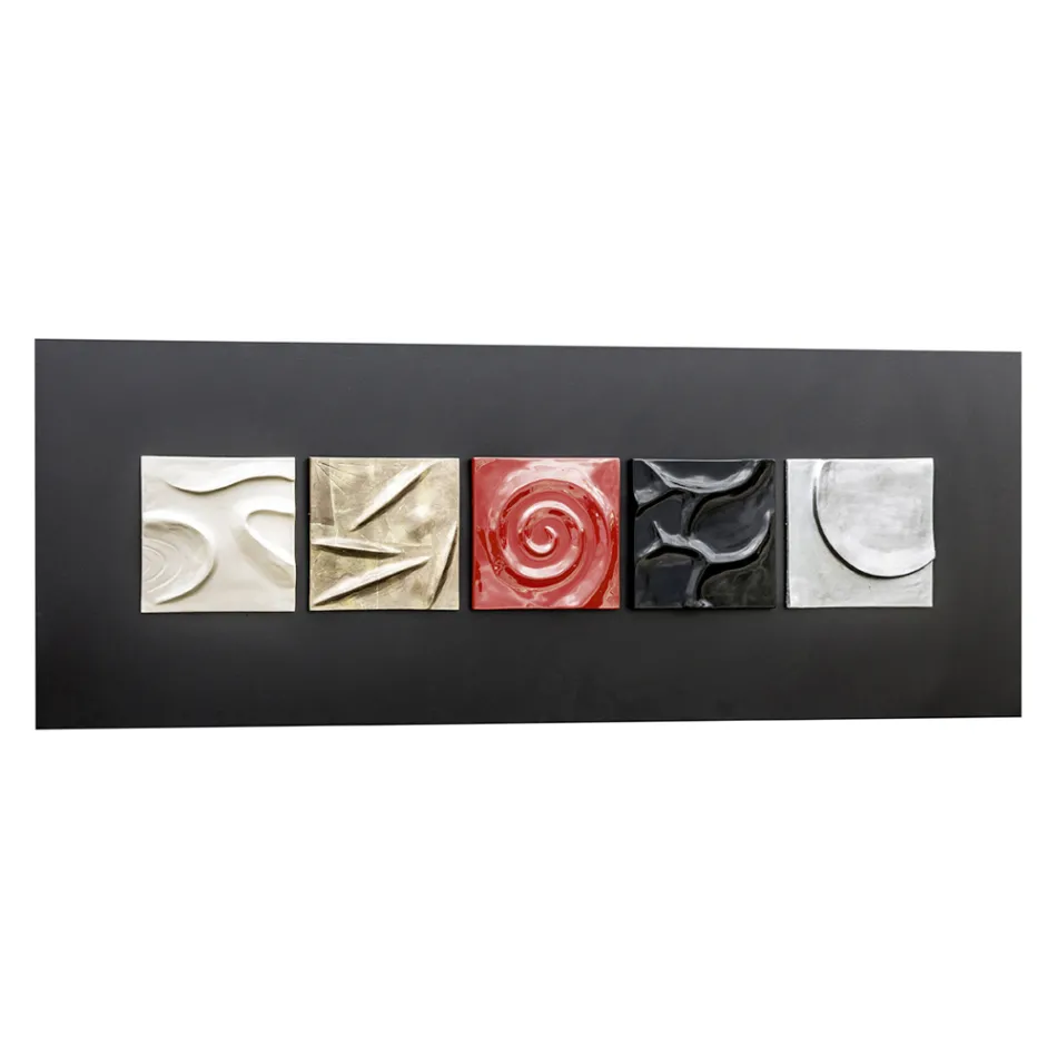 Handmålade abstrakta designbild Moma Viadurini