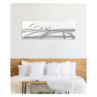 Måla med abstrakta former gjorda med laser Made in Italy - Grace Viadurini