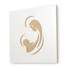 Lasergraverad bild av Madonnan med barn gjord i Italien - Bashira Viadurini