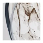 Lasergraverad bild med Marias kyss till Jesus gjord i Italien - Sylvie Viadurini