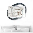 Lasergraverad bild med Marias kyss till Jesus gjord i Italien - Sylvie Viadurini