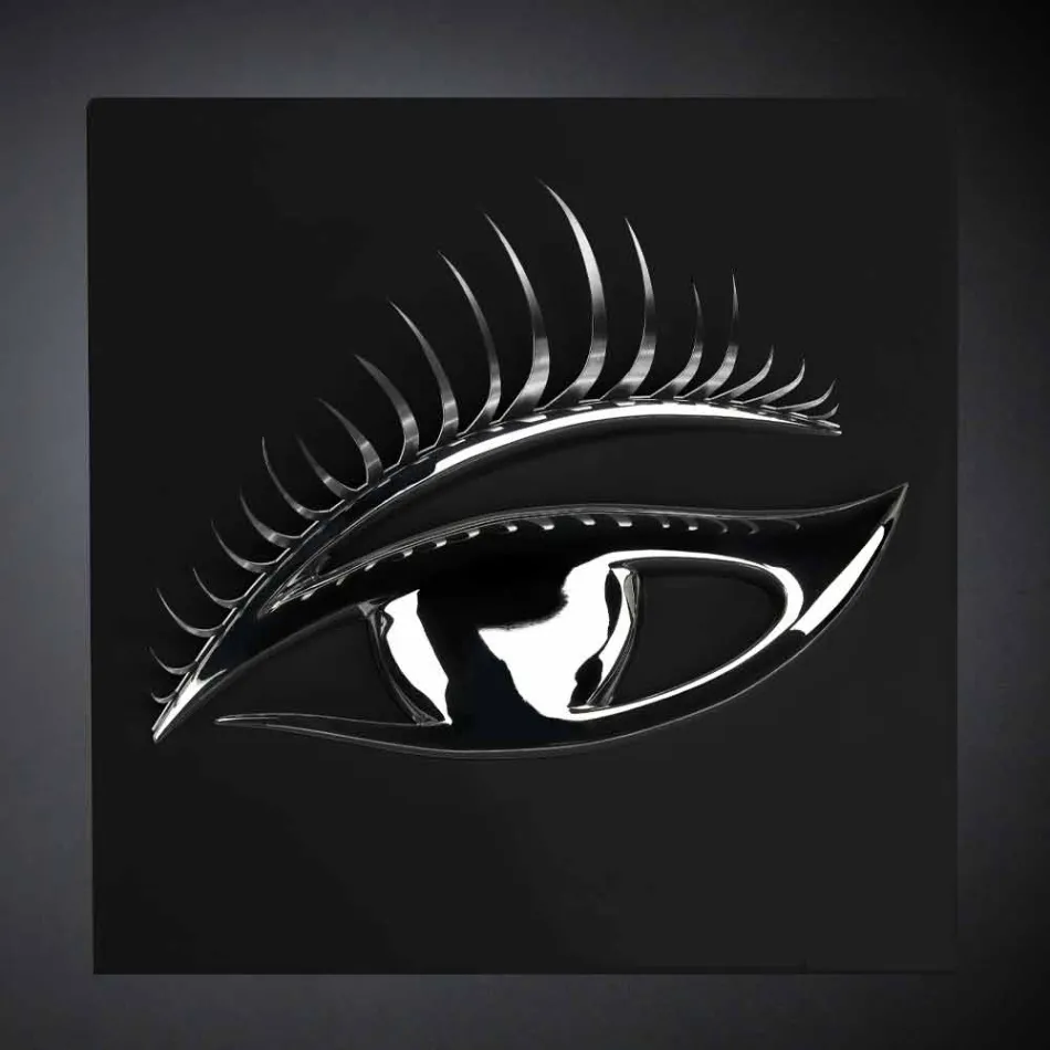 Modern hantverkarram i trä, stål och harts tillverkad i Italien - öga Viadurini