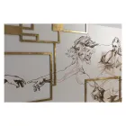 Bild gjord med laser som skildrar skapandet av Made in Italy - Pirucchio Viadurini